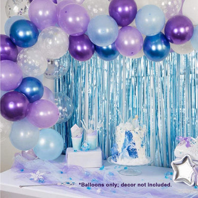 Balloon Garland Arch Kit, Ice & Snow Latex Balloon Arch