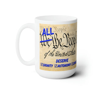 Constitution Preamble Ceramic Mug, 15 oz-