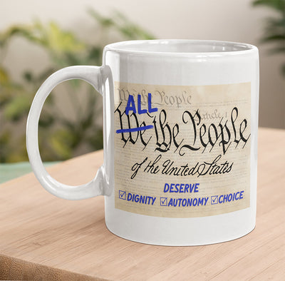 Constitution Preamble Ceramic Mug, 15 oz-