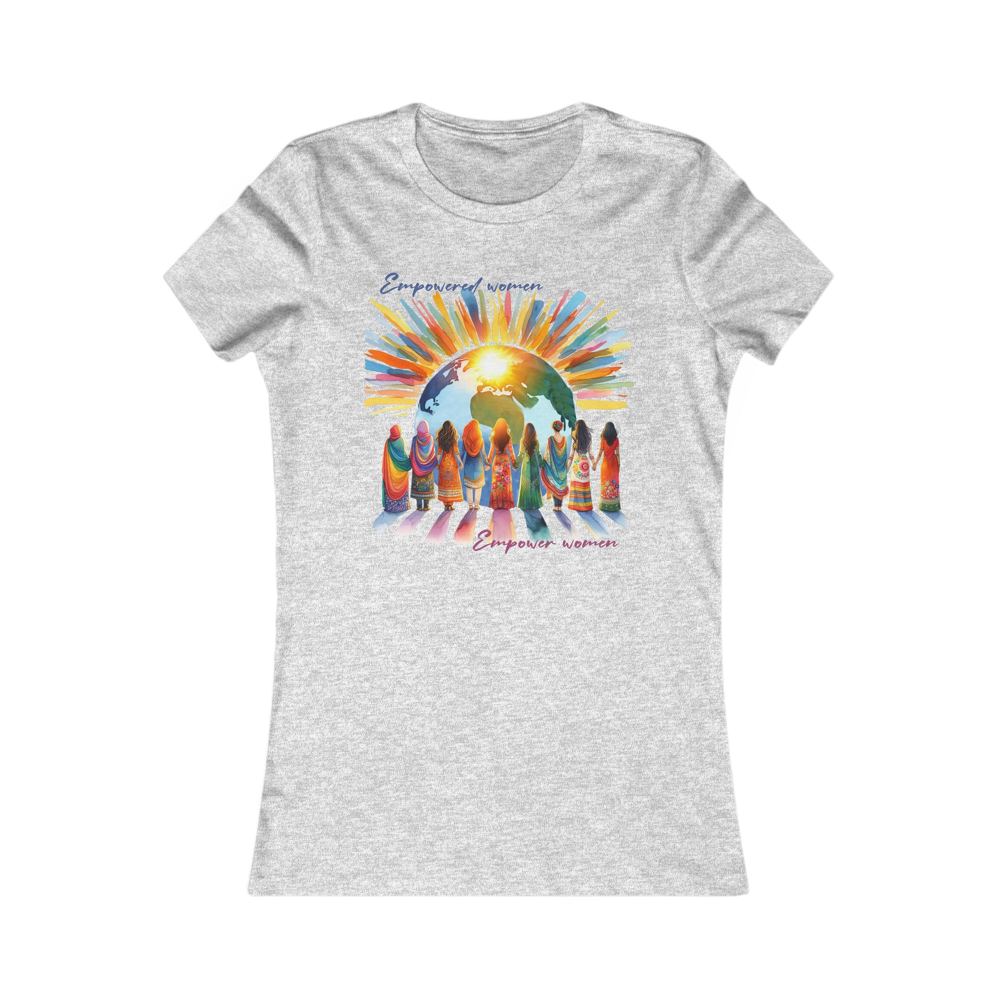 Women's Athletic HHMT Tee - Heart and Harmony Music Therapy