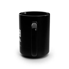 Empower Your Mornings: Amy Arvary's Black Guided Meditation Coffee Mug - Scan, Sip & Start Strong!"