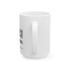 Empower Your Mornings: Amy Arvary's White Guided Meditation Coffee Mug - Scan, Sip & Start Strong!"