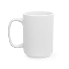 Empower Your Mornings: Amy Arvary's White Guided Meditation Coffee Mug - Scan, Sip & Start Strong!"