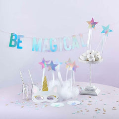 Enchanted Unicorn 49 Piece Party Décor Kit - Harmony Artworx Studio