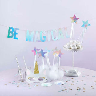 Enchanted Unicorn 49 Piece Party Décor Kit